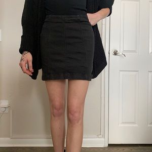 Black Pencil Skirt Free People size 4